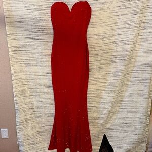 Beautiful, Red dress, never worn, but no tags. No returns please